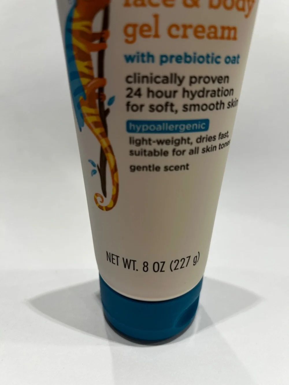 Sensitive Skin Face & Body Gel Cream - Gentle Hydration (Cream/Blue)